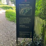 Bramber Castle English Heritage Sign